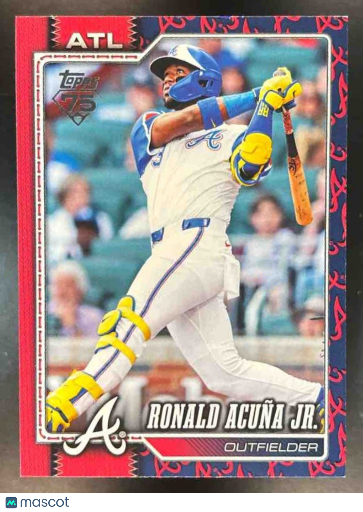 2026 Topps Ronald Acuna Jr. Team Color Border Variation SP #50 Atlanta Braves - Sports Cards
