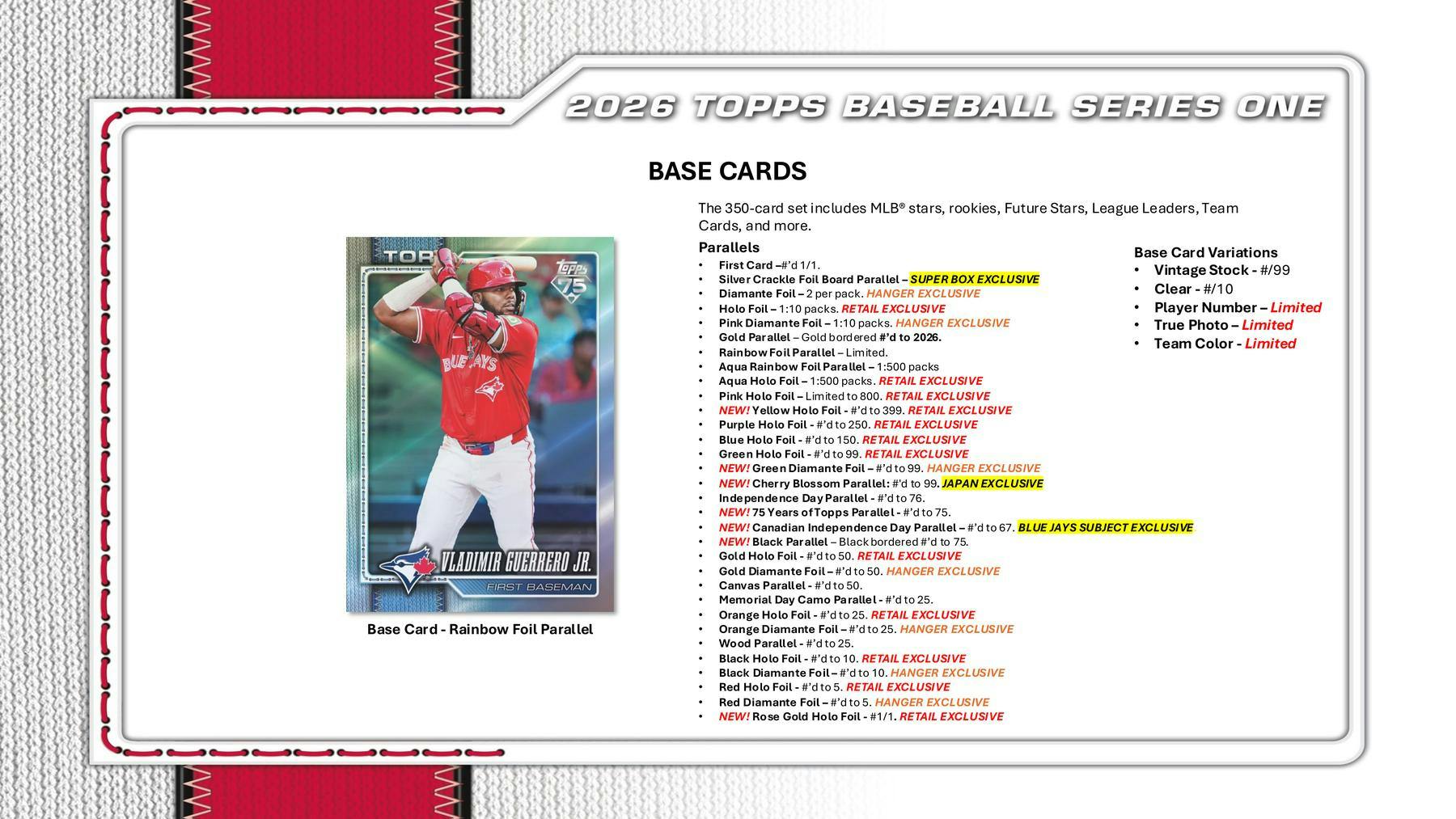2026 Topps Series 1 Baseball 6-Pack Blaster Box - MLB Blaster Box