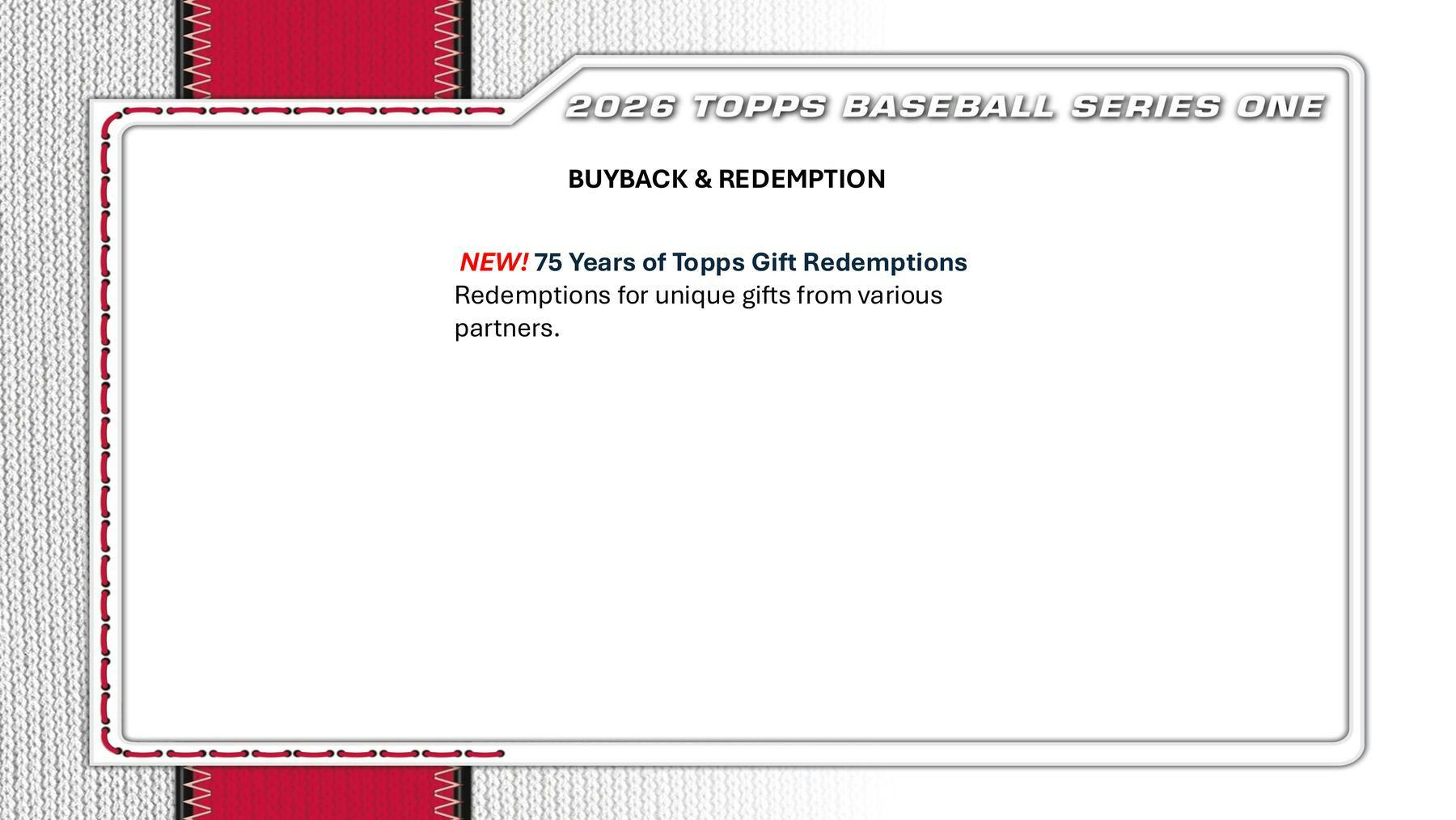 2026 Topps Series 1 Baseball Hobby Box (1 Auto or Relic) 1 Promo Pack FEB 11th - MLB Hobby Box