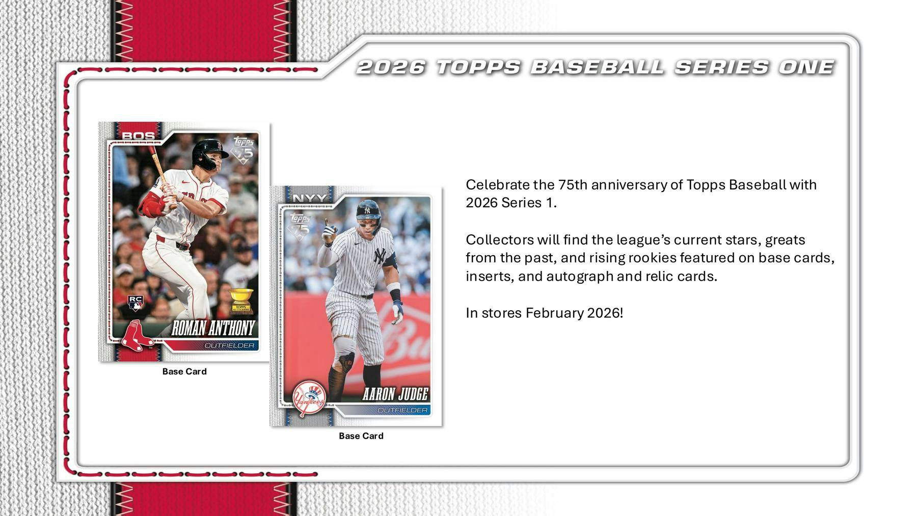 2026 Topps Series 1 Baseball 6-Pack Blaster Box - MLB Blaster Box