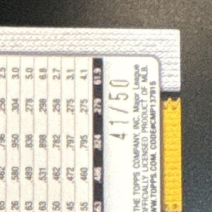 2026 Topps Series 2 Manny Machado Real One Auto Gold /50 #614 San Diego Padres - Sports Cards
