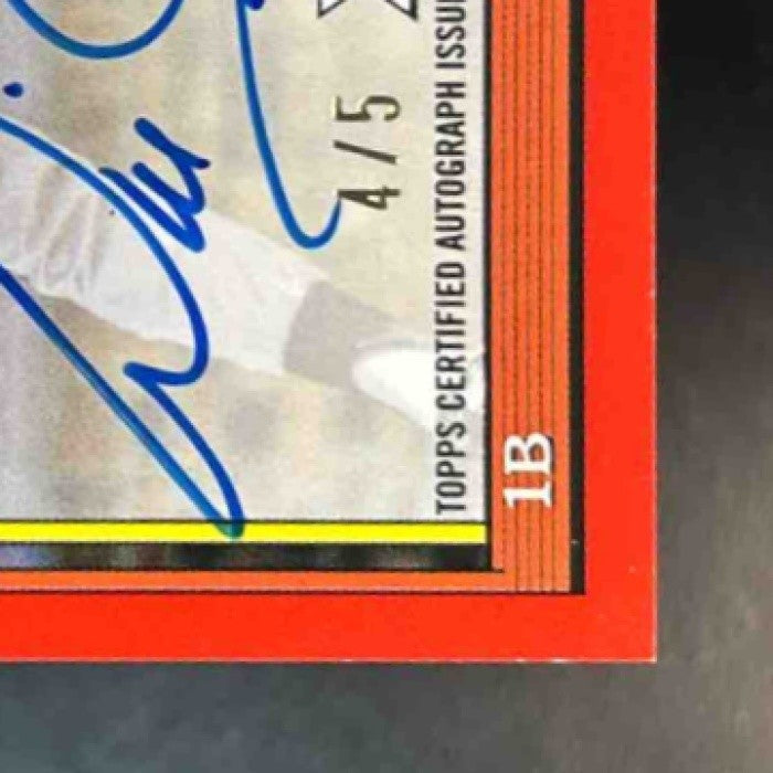2026 Topps Will Clark 1991 Auto Red /5 #91A-WC San Francisco Giants - Sports Cards