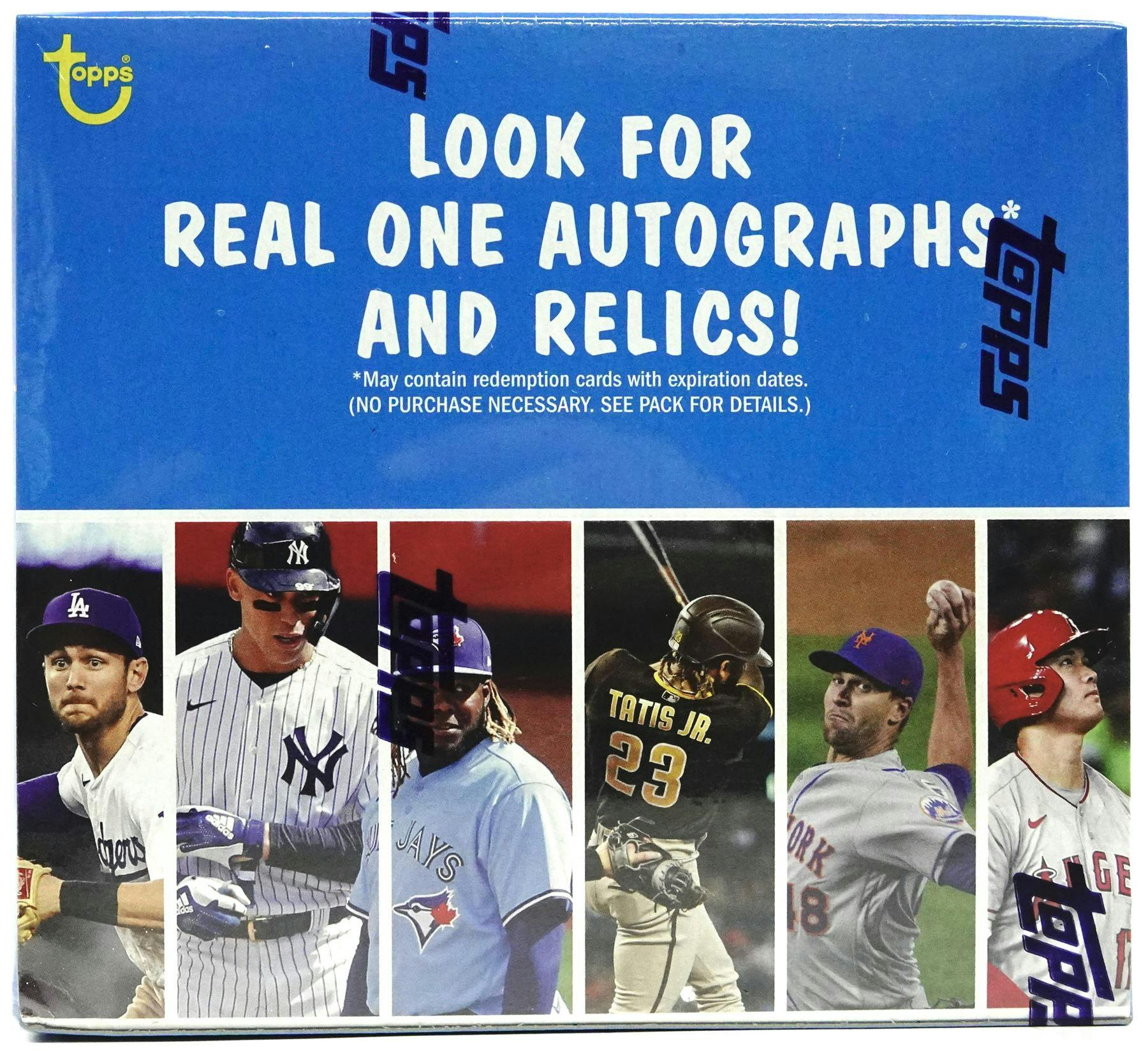 2022 Topps Heritage Baseball 24-Pack Retail Box (24 Packs) (1973 Design) Cal Raleigh?