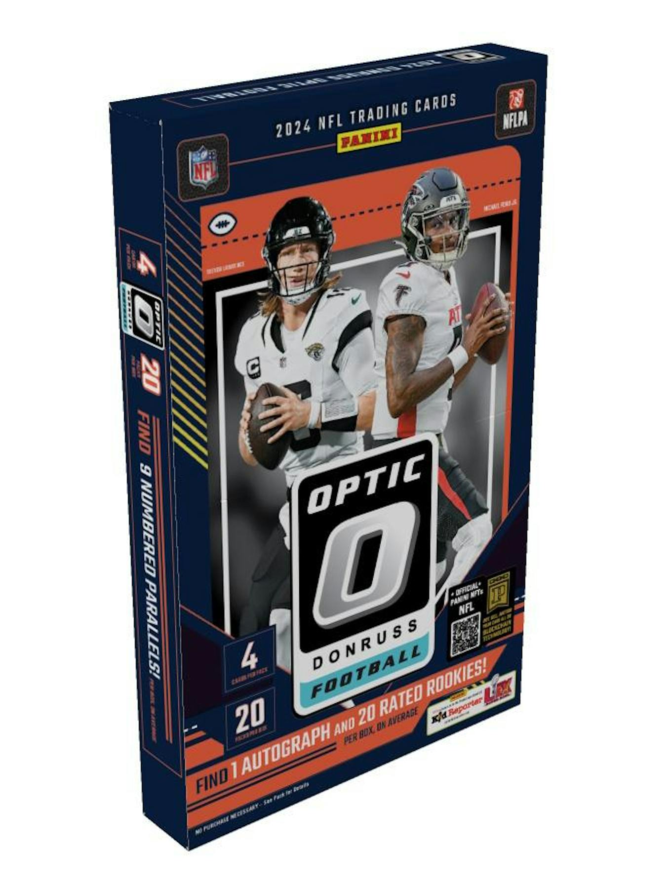 2024 Panini Donruss Optic Football Hobby Box (1 Auto)