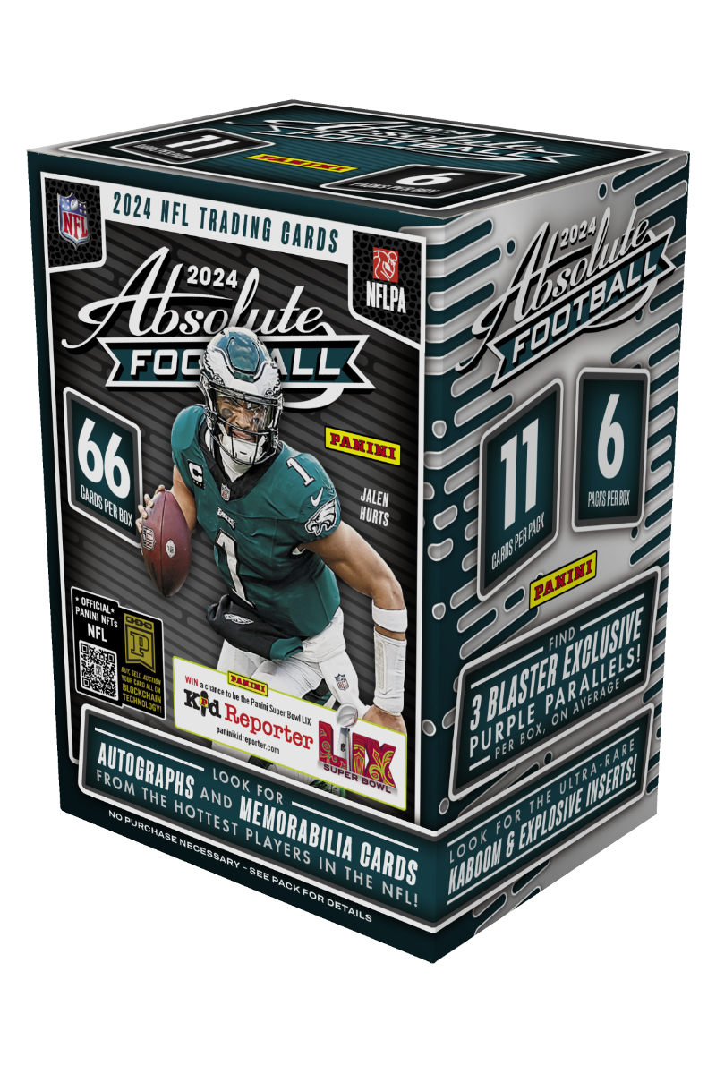 HOBBY 2024 Panini Absolute Football Blaster Box (Purple Parallels)