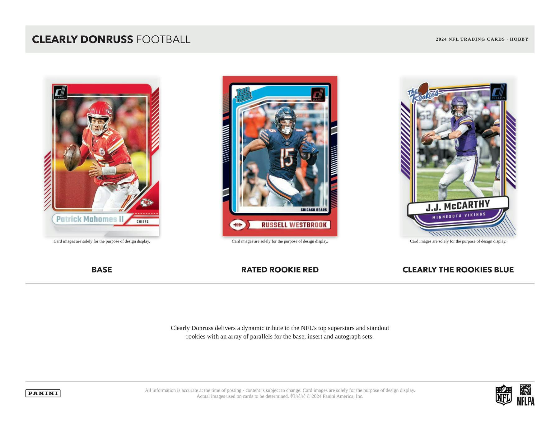 2024 Panini Clearly Donruss Football Hobby Box (1 Auto) Downtown / New Downtown Legends Hunting?