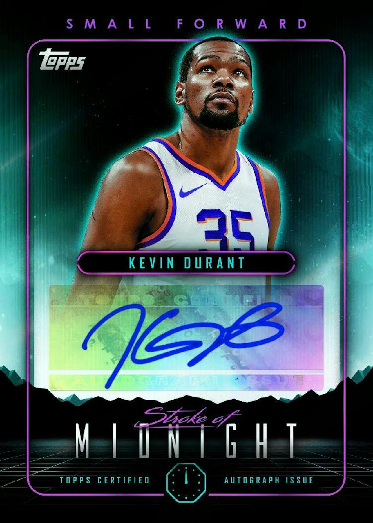 2023/24 Topps Midnight Basketball Hobby Box (3 Autos)