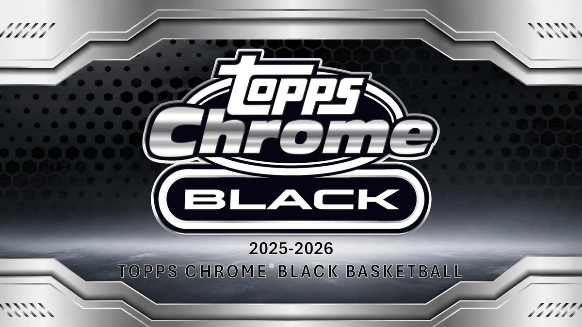 2025/26 Topps Chrome Black Basketball Hobby Box