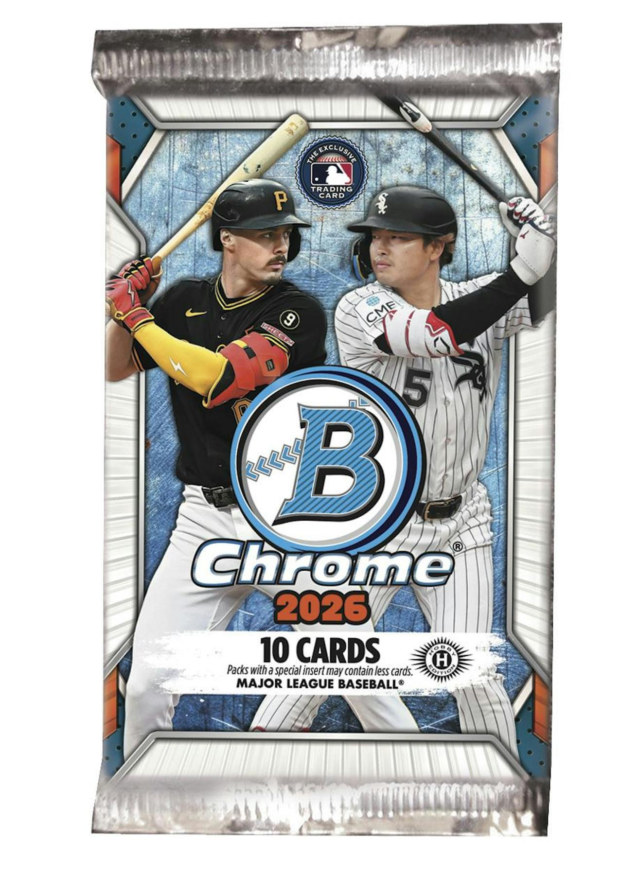 2026 Bowman Chrome Baseball Hobby Box (2 Autos)
