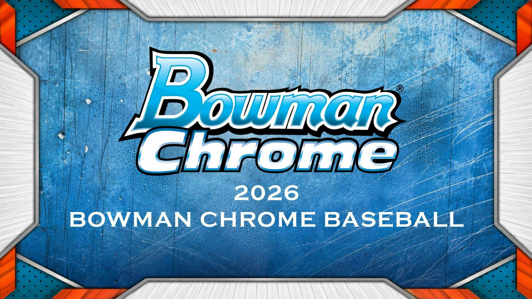 2026 Bowman Chrome Baseball Hobby Box (2 Autos)