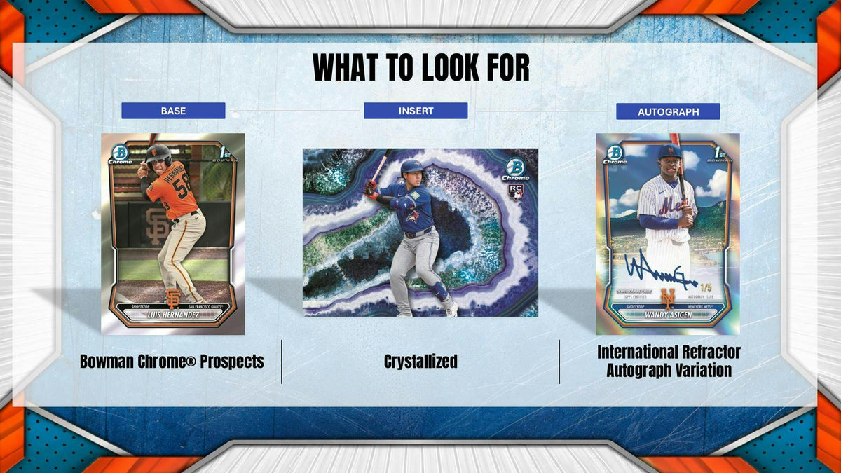2026 Bowman Chrome Baseball Hobby Box (2 Autos)