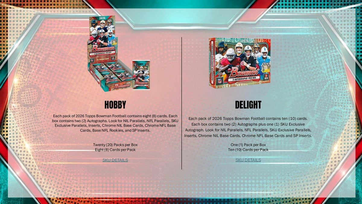 2026 Bowman Football Mega Box