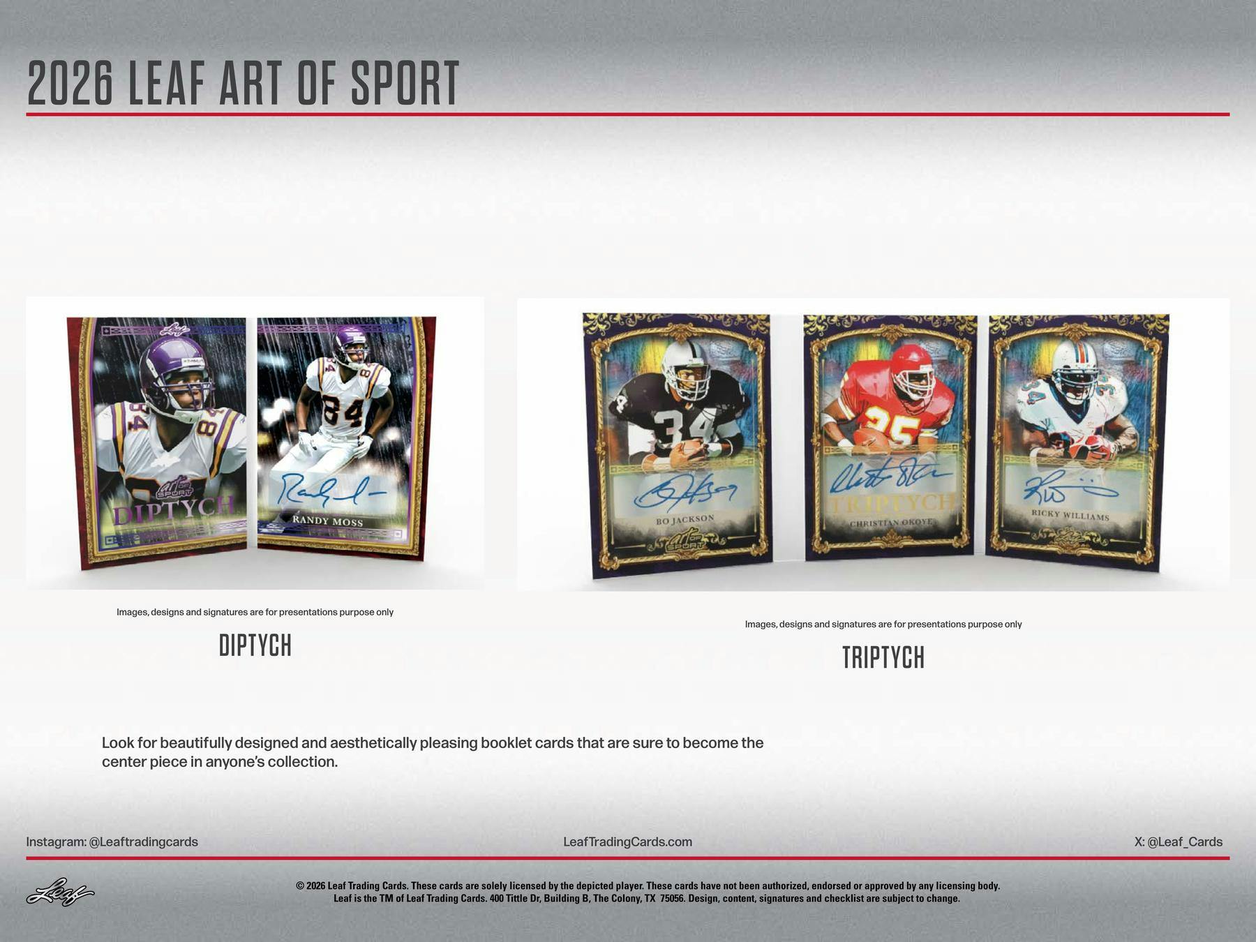 2026 Leaf Art of Sport Hobby Box (4 Premium Hits)
