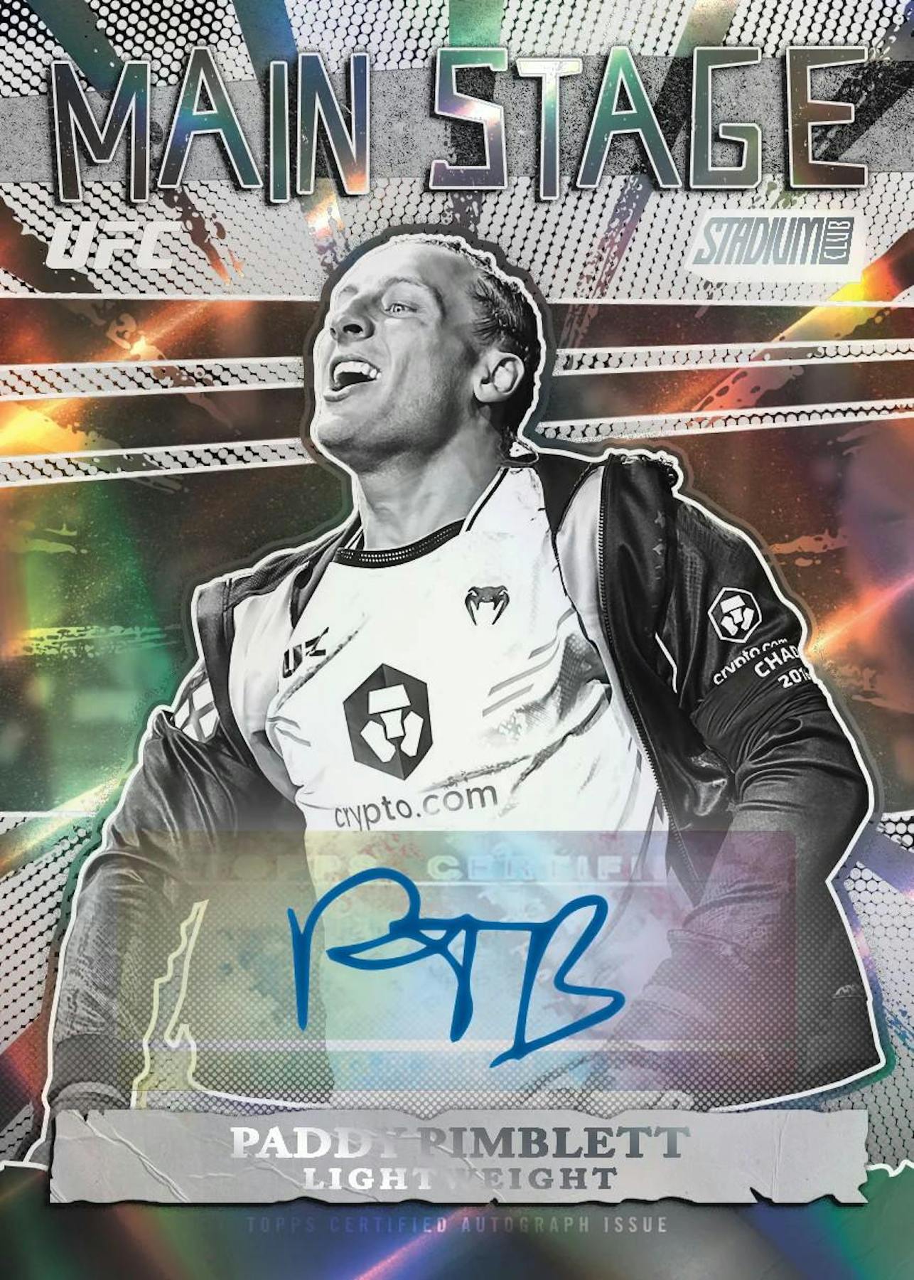 2026 Topps Stadium Club UFC Blaster Box (Lime Green)