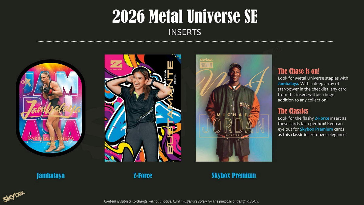 2026 Upper Deck Metal Universe SE Blaster Box