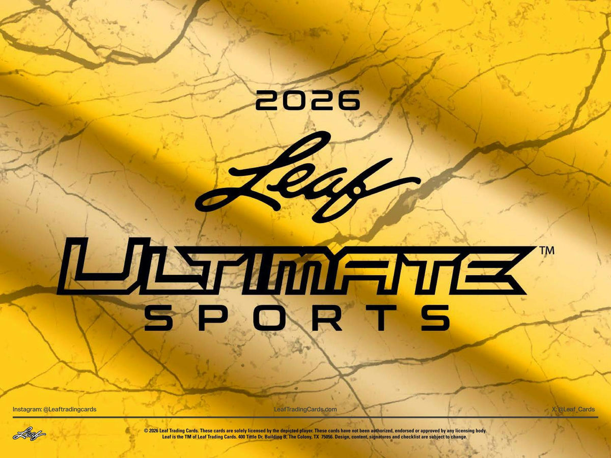 2026 Leaf Ultimate Sports Hobby Box (3 Premium Cards) Multi-Sport