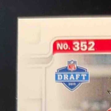 2019 Panini Score D.K. Metcalf Rookies Signatures #352 RC Auto