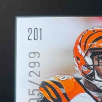 2011 Totally Certified #201 A.J. Green JSY AU /299 RC Rookie Auto Bengals