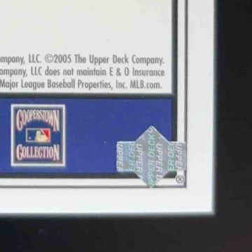 2005 Upper Deck Past Time Pennants Willie Horton Signatures Bronze Auto Tigers