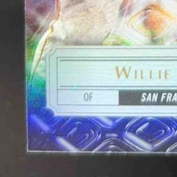 2022 Topps Gold Label Willie Mays Class 2 Red /50 #42 San Francisco Giants