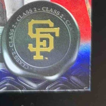 2022 Topps Gold Label Willie Mays Class 2 Red /50 #42 San Francisco Giants