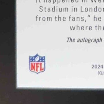 2024 Panini Absolute Justin Tucker Spectrum Signatures 168/199 #SS-JTR Auto