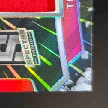 2024 Panini Spectra Travis Kelce Crush Hyper 29/75 #CRU-TKE