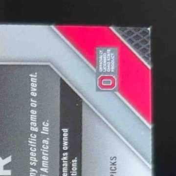 2024 Panini Prizm Draft Picks Jumbo Rookie Patch Autographs Gold Cade Stover /10