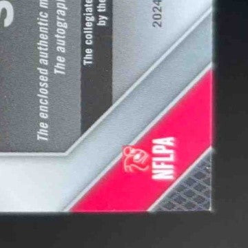 2024 Panini Prizm Draft Picks Jumbo Rookie Patch Autographs Gold Cade Stover /10