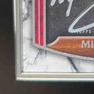 2022 Topps Museum Collection Mike Schmidt Framed Auto Silver 15/15 Phillies