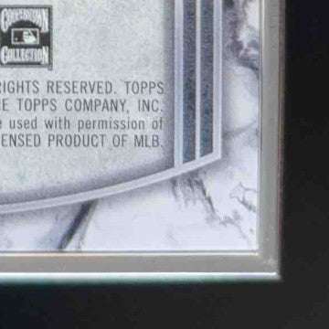 2022 Topps Museum Collection Mike Schmidt Framed Auto Silver 15/15 Phillies