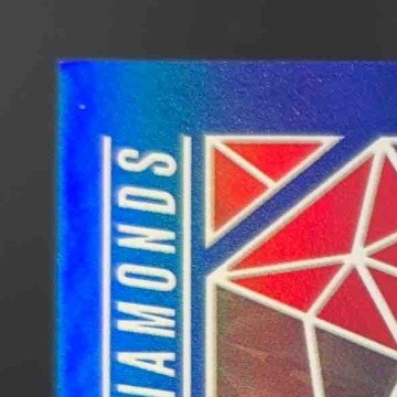 2024 Panini Absolute Drake London Draft Diamonds Blue Spectrum 13/50 #DD-DLN