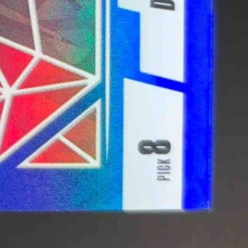 2024 Panini Absolute Drake London Draft Diamonds Blue Spectrum 13/50 #DD-DLN