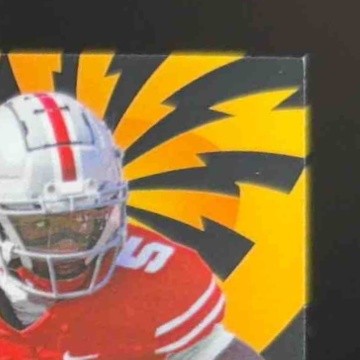 2022 Leaf Pro Set Metal Power Surge Crystal Blue Garrett Wilson /25 Auto