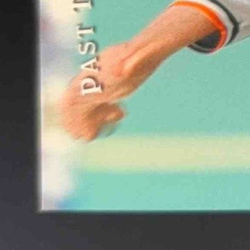 2005 Upper Deck Past Time Pennants Jim Palmer Autographed #JP Baltimore Orioles
