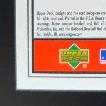 2005 Upper Deck Past Time Pennants Jim Palmer Autographed #JP Baltimore Orioles
