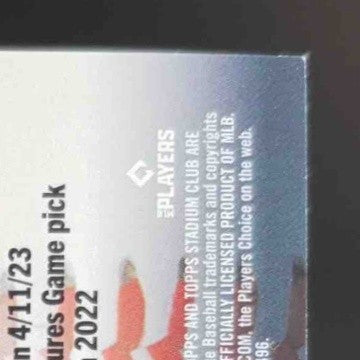 2024 Topps Stadium Club Jackson Chourio Beam Team #BT-15 RC Milwaukee Brewers