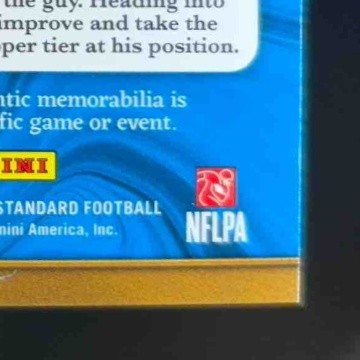 2024 Panini Gold Standard Bryce Young Gear White 44/49 Memorabilia Panthers