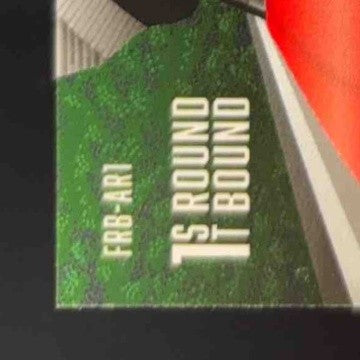 2023 Leaf Metal Draft Anthony Richardson First Round Bound Auto Crystal Blue 1/1