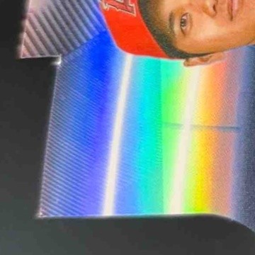 2022 Topps Stadium Club Shohei Ohtani Triumvirates #T-18 Los Angeles Angels