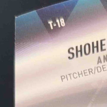 2022 Topps Stadium Club Shohei Ohtani Triumvirates #T-18 Los Angeles Angels