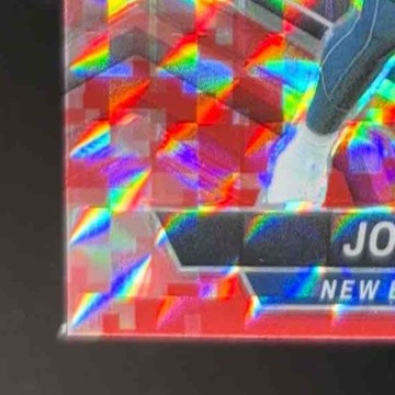 2024 Panini Mosaic Joe Milton III Red Prizm #397 RC New England Patriots