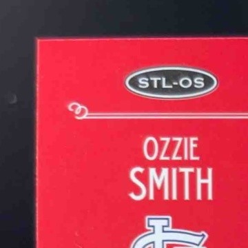 2006 Greats of the Game Cardinals Greats Memorabilia #OS Ozzie Smith Bat