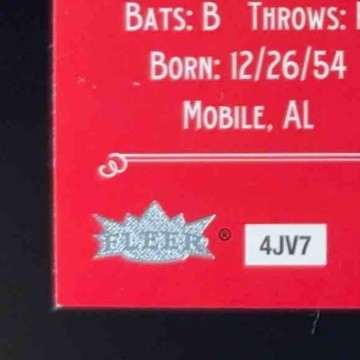 2006 Greats of the Game Cardinals Greats Memorabilia #OS Ozzie Smith Bat