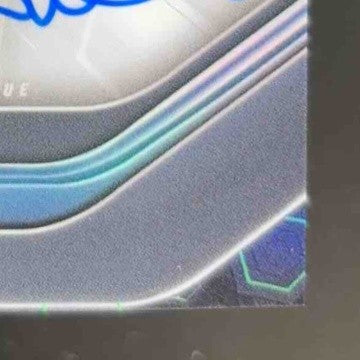 2023 Topps Chrome Donnie Shell Chrome Black Auto Green Refractor 27/99 Steelers