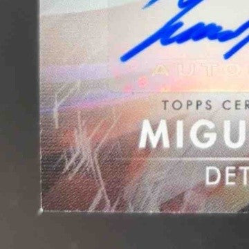 2023 Topps Transcendent VIP Party Miguel Cabrera 18/23 VIPA-MCA Autograph Tigers