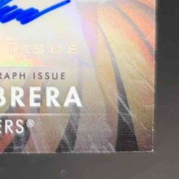 2023 Topps Transcendent VIP Party Miguel Cabrera 18/23 VIPA-MCA Autograph Tigers