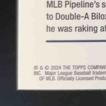 2024 Topps Chrome Jackson Chourio Sepia Refractor #161 RC Milwaukee Brewers