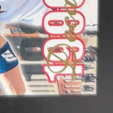 2001 Fleer Premium Chipper Jones Decades of Excellence Auto 90/93 Atlanta Braves