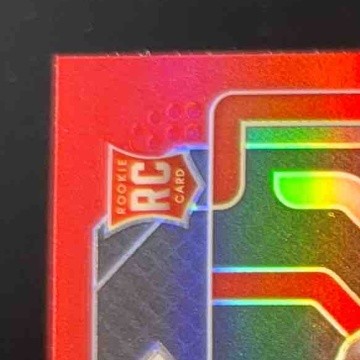 2021-22 Panini Prizm Scottie Barnes Red White and Blue #320 RC Toronto Raptors